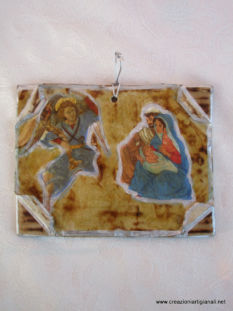 Libricino con Madonna e San Giuseppe