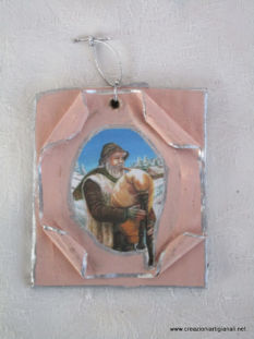Libricino rosa con zampognaro