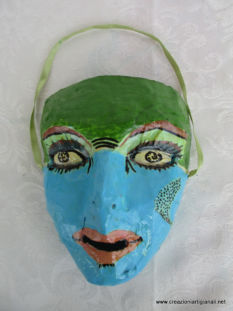 Maschera azzurra