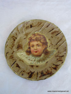 piatto con angioletto
