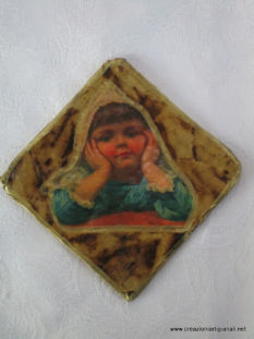 Sottobicchiere con Bambino