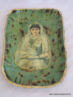 Vassoio con figura