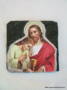 Sottobicchiere con Gesù